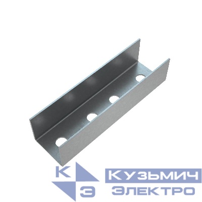 Соединитель страт-профиля внешний 41х41 сталь 4мм VSTPU41-41 КМ LO11538