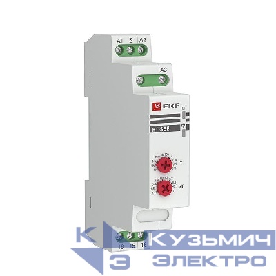 Реле времени RT-SBE задержка выключ. после пропад. сигнал. EKF rt-sbe