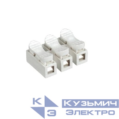 Клемма монтажная СМК PTC-3P 823-2.5 450В 10А 0.2-2.5кв.мм JazzWay 5074163