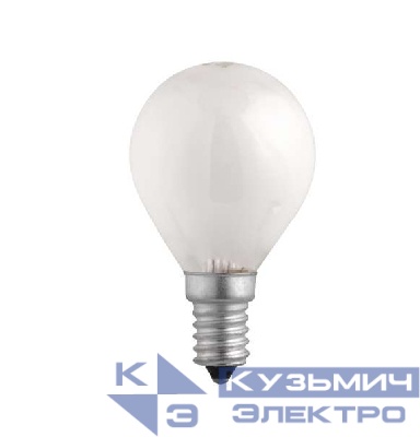 Лампа накаливания P45 240V 60W E14 frosted JazzWay 3320317