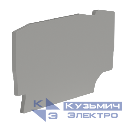 Крышка для клеммы 3 точки подключения на 2.5кв.мм DKC ZEFC211GR
