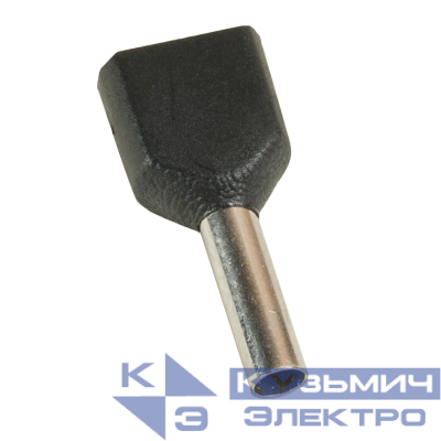 Наконечник штыревой втулочный под два провода НШвИ2 OptiKit T-Shv2-PVC- 1.5-8 (уп.100шт) КЭАЗ 278047