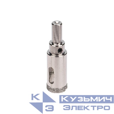 Коронка алмазная 20мм по керамограниту с центровочным сверлом Kranz KR-92-0006