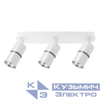 Светильник ML1863 ZEN настен./потолочн. под лампу GU10 бел. хром FERON 48646