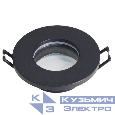 Светильник DL3114 G5.3 MR16 потолочн. встраив. черн. FERON 51367