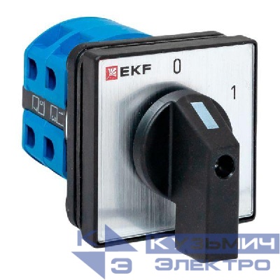 Переключатель кулачковый ПК-1-13 3п 25А "0-1" IP65 EKF pk-1-13-25-65
