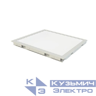 Светильник светодиодный SPO-934-9-40K-038 38Вт 4000К IP54 3990лм 600х600 Clip-In матов. с равномерной засветкой БАП Эра Б0069616