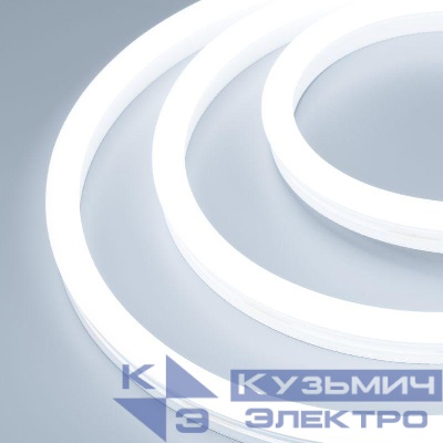 Лента светодиодная WAVE-SIDE-A120-12x25mm 230В White 6000К 12Вт/м IP67 wire x2 грибовидная форма герметичная (уп.50м) Arlight 051935
