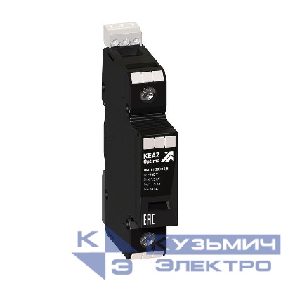 Ограничитель импульсных перенапряжений (УЗИП) OptiDin OM I 1 280/12.5 КЭАЗ 114201