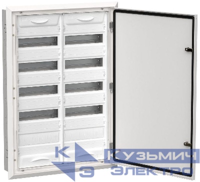 Корпус ЩРв-120 (2х60) TITAN 5 880х625х130 IP31 бел. метал. IEK TI5-50-V-2X060-31