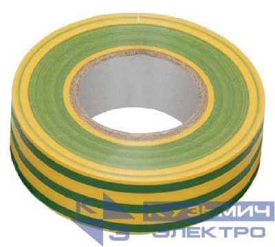 Изолента ПВХ 0.13х15мм (рул.10м) желт. IEK UIZ-13-10-10M-K05