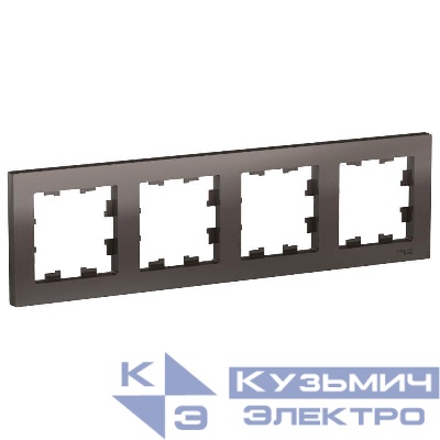 Рамка 4-м AtlasDesign универс. мокко SE ATN000604