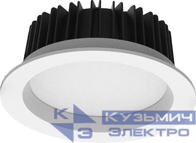 Светильник светодиодный AL265 20Вт 4000К 1600лм 90град. встраив. с драйвером в комплекте бел. FERON 41617