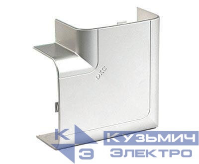 Угол плоский для кабель-канала 110х50 с разд. алюм. DKC 01003G
