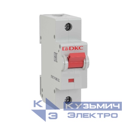 Выключатель автоматический модульный 1п C 100А 20кА MD125 YON MD125-1C100