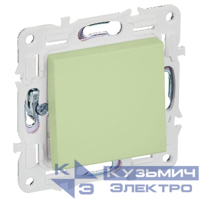 Выключатель перекрестный 1-кл. SKANDY 10А SK-V03G мятный IEK SK-V13-0-10-K06
