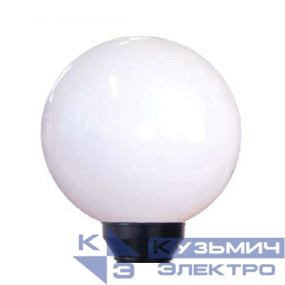 Светильник НТУ 06-60-01 "Шар" 250 Г 60Вт E27 IP55 опал ПММА /корпус черн. Элетех 1030480230
