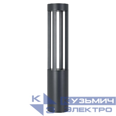 Светильник LGD-CASTELLO-BOLL-H1000-20W Warm3500-MIX GR 80deg 230В 20Вт 3500К IP65 ландшафтный метал. Arlight 047685