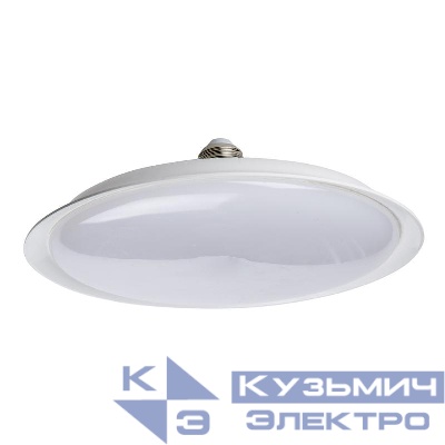 Лампа светодиодная LED-U220-40W/3000K/E27/FR PLU01WH UFO 40Вт матовая 3000К тепл. бел. E27 (упак. картон) Uniel UL-00004573