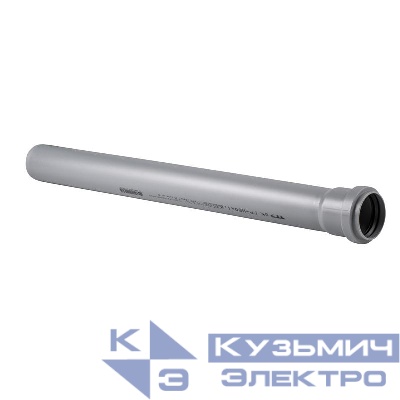 Труба ВК ПП 50х1.8 сер. (дл.2м) RTP 11159