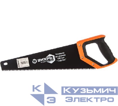 Ножовка 400мм "Тефлон" 3D заточка 2 комп.рукоятка Вихрь 73/2/4/8