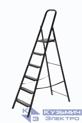 Лестница-стремянка "Компакт" 6 ступ. 7.4кг сталь FIT 65374