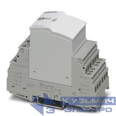 Устройство защиты от перенапряжений тип 3 PLT-SEC-T3-3S-230-FM Phoenix Contact 2905230