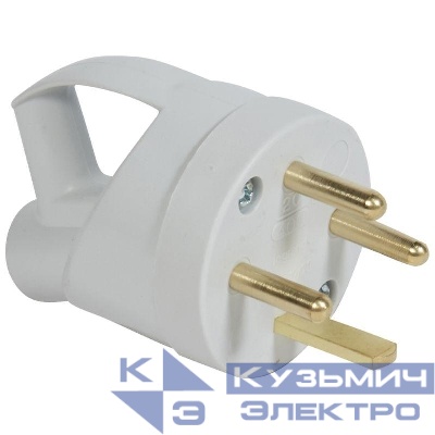 Вилка силовая 3К+З 20А Leg 055012