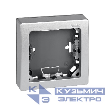 Рамка 1-м Simon73 Loft алюм. Simon 73610-63