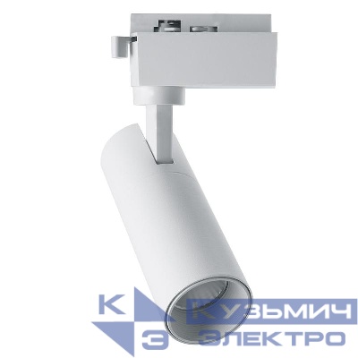 Светильник светодиодный трековый AL140 32Вт 4000К 2880лм 35град. на шинопровод со встроен. драйвером бел. FERON 41613