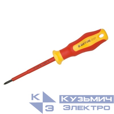 Отвертка 1000В РН 1х100мм (09205) SHTOK 376338