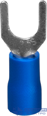 Наконечник кабельный вилочный изолированный (НВИ) 61 060 NET-PTI-2.5-5-B50 (уп.50шт) Navigator 61060