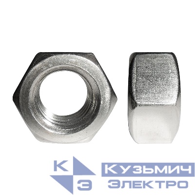 Гайка шестигранная М6 DIN 934 нерж. (А2) (уп. 500шт) Промрукав PR08.7455