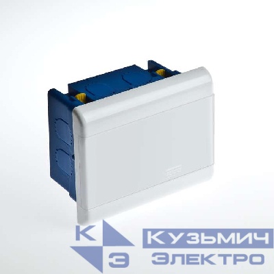 Щиток СП Тусо ГСК 4мод. с непрозрач. двер. 140х112х70мм Рувинил 68224Б