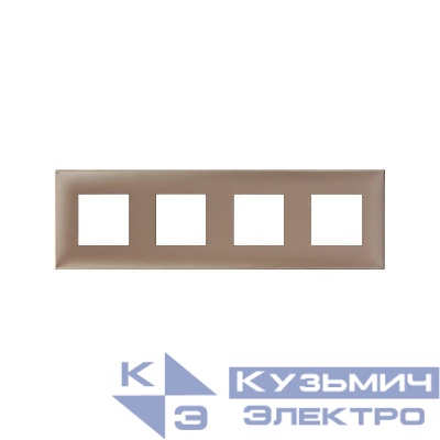 Рамка 4-м 8мод. Avanti "Кремовый жемчуг" DKC 4425908