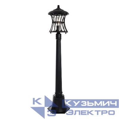 Светильник PL526 60Вт E27 230В садово-парковый черн. FERON 11621