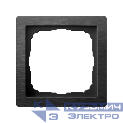 Рамка 1-м ArtGallery Pure метал. оникс SE GAL312301