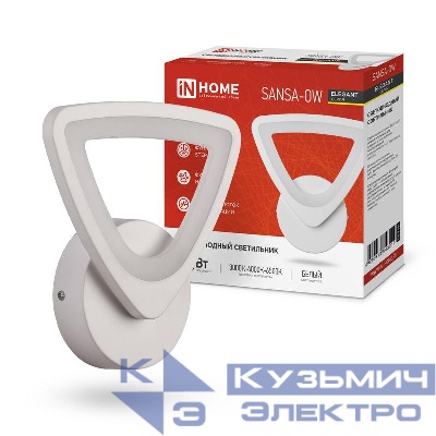 Светильник светодиодный ELEGANT SANSAR-W 15Вт 3000-6500К 1050лм 230В STEP COLOR бел. IN HOME 4690612043210