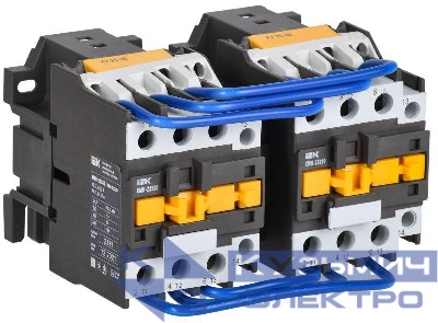 Контактор КМИ-23230 реверс 32А 400В/АС3 2НО KARAT IEK KKM23-032-400-20-1