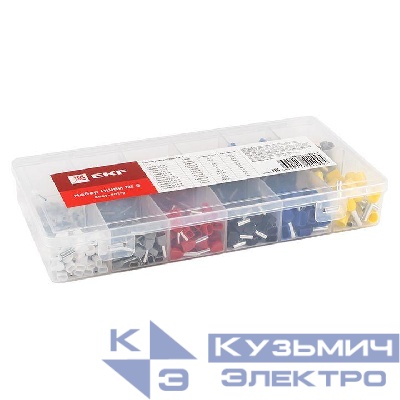 Набор НШВИ №5 (0.5-6кв.мм; 2х0.5-2.5кв.мм) PROxima EKF nabor-nshvi-5