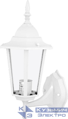 Светильник 4101 (НБУ 60Вт) 60Вт E27 IP43 улично-садовый бел. Camelion 4472