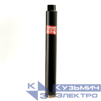 Коронка алмазная для сухого сверления 56x450 мм, M22 FEDAST