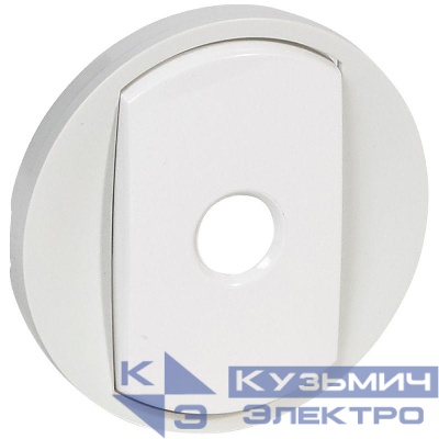 Накладка выкл. Celiane ECO бел. Leg 068012