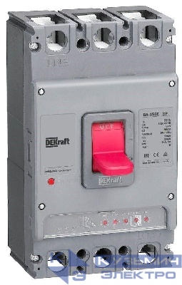 Выключатель автоматический силовой 3п 630А 70кА ВА-355E электрон. расцеп. DEKraft 22669DEK