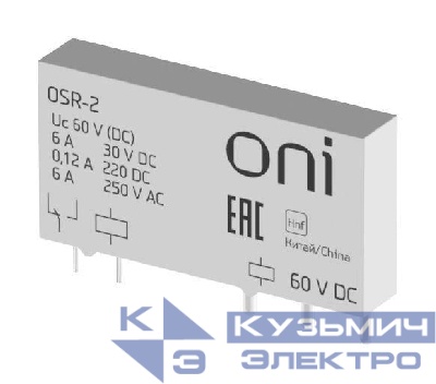 Реле ультратонкое OSR 1C 60В DC ONI OSR-2