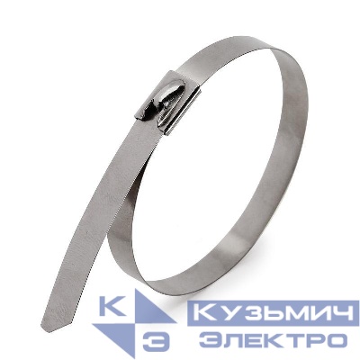 Хомут кабельный СКС (304) 4.6х150 стальной (уп.10шт) Fortisflex 78718