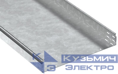 Лоток листовой неперфорир. 80х500 L2000 сталь 2.0мм HDZ ESCA 7 IEK CLN10-080-500-200-2-HDZ