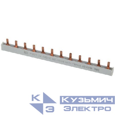 Шина соединительная PIN (штырь) 2п 63А 22см 12мод. Эра Б0067466