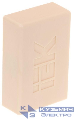 Заглушка КМЗ 16х16 сосна (уп.4шт) ELECOR IEK EL-KK10D-Z-016-016-K34