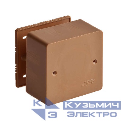 Коробка универсальная для кабель-каналов 85х85х45 корич. IP40 Ruvinil 65015К